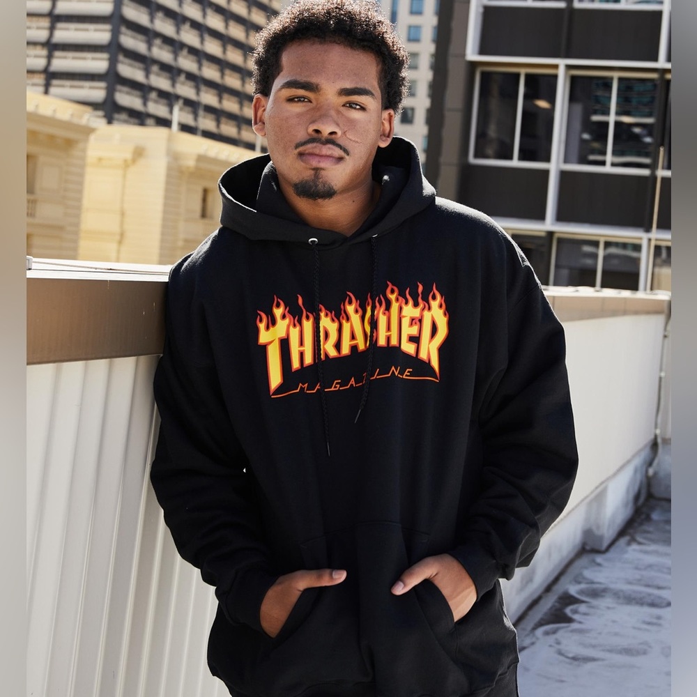Thrasher Magazine Flame Hoodie